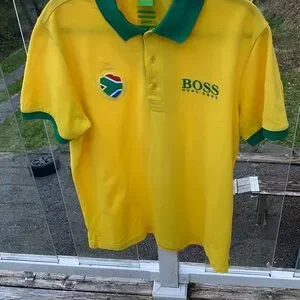 Boss Hugo Boss South Africa polo soccer shirt
